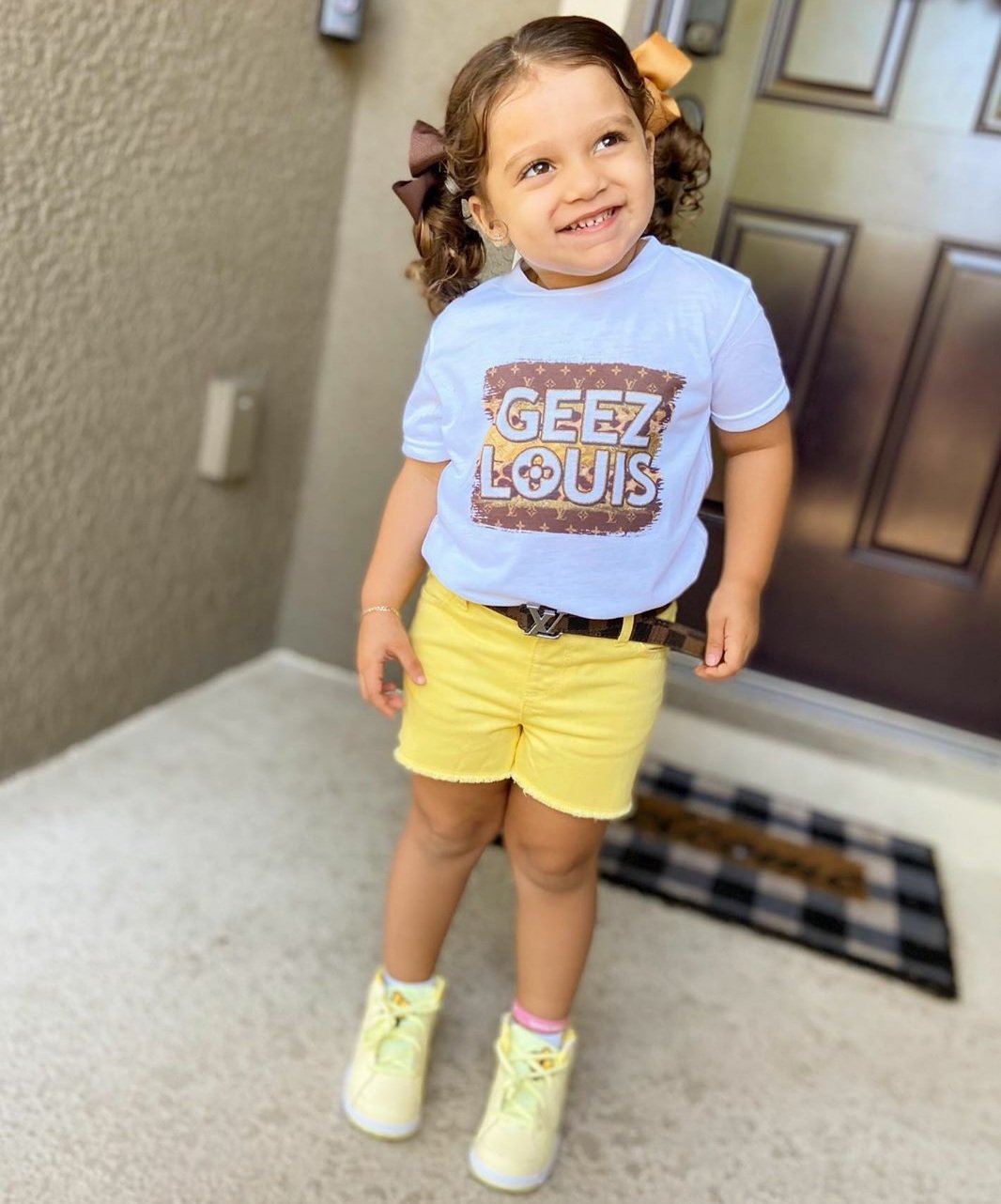 Geez Louis Girls Shirt Ladies Shirt Designer