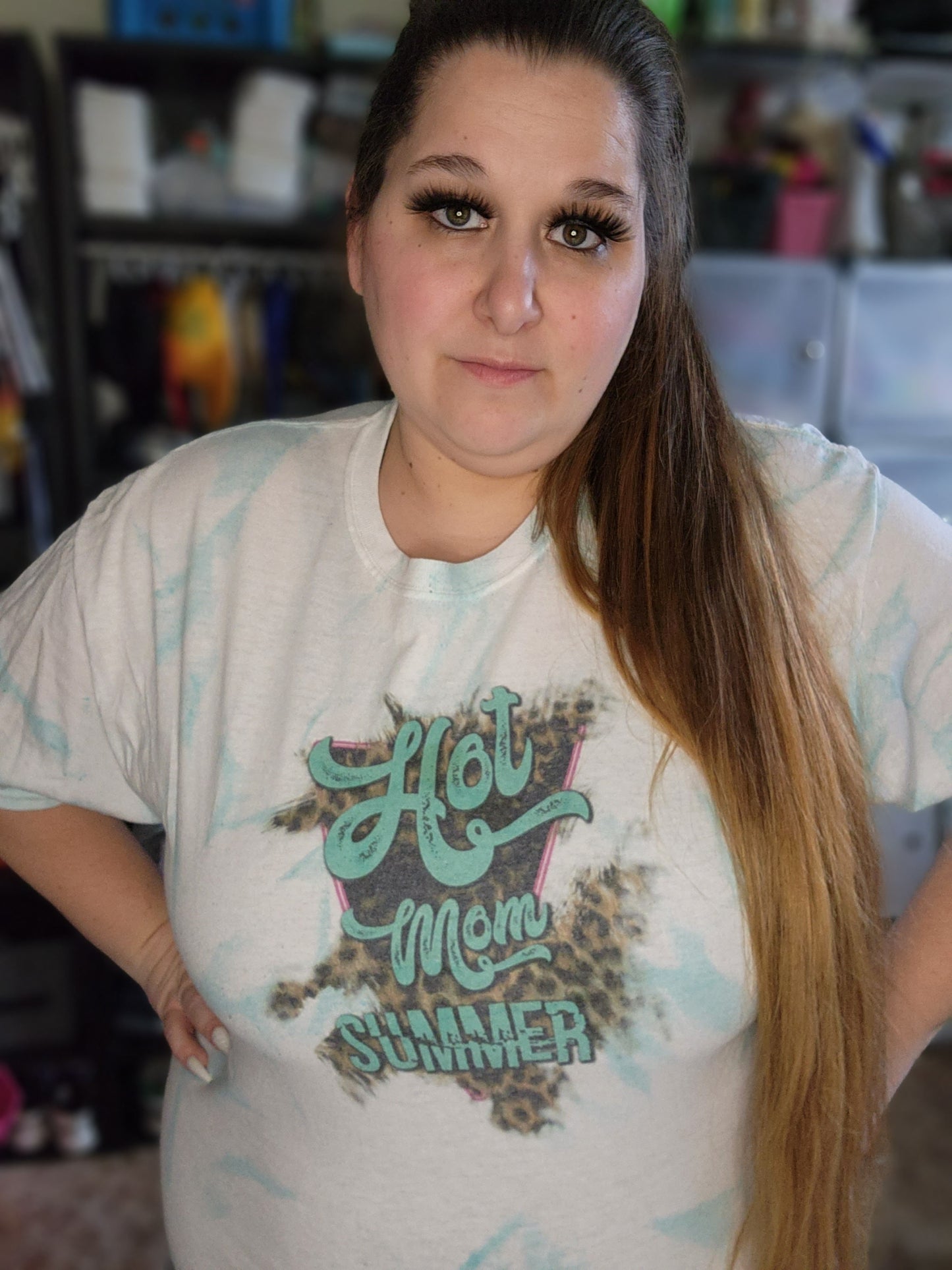 Hot Mom Summer Ladies Shirt