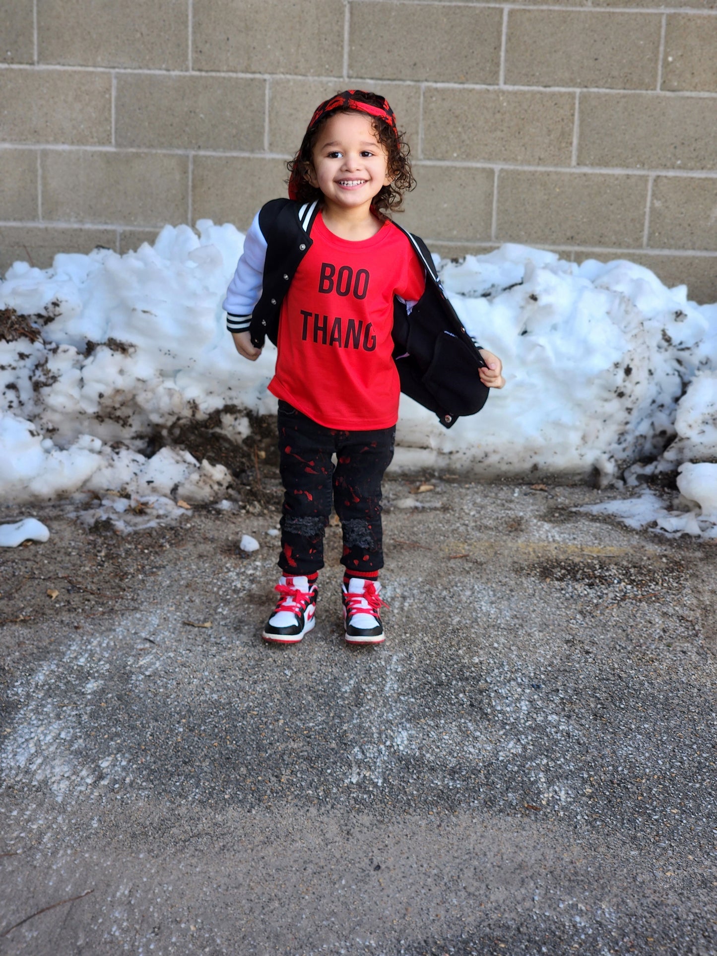BOO THANG Valentine's Boys Shirt Girls Shirt