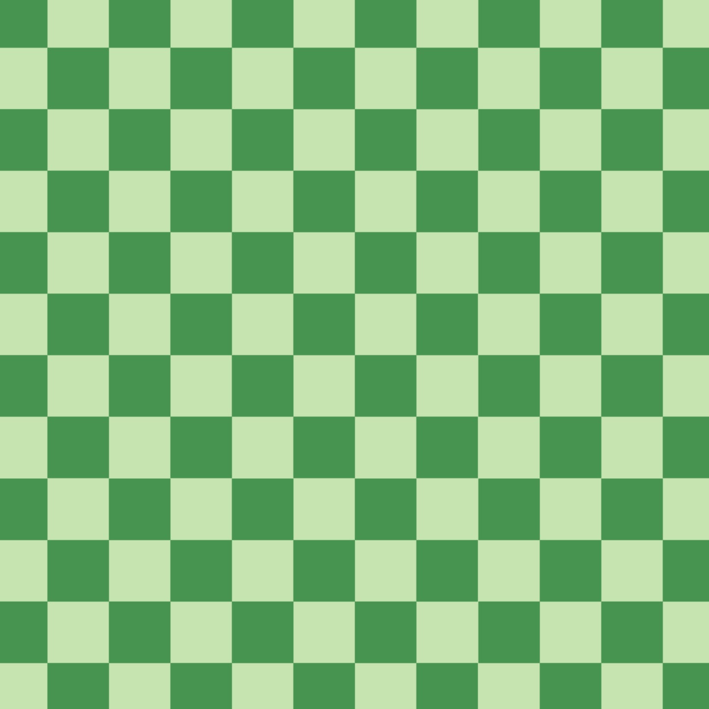Green Checkers St. Patricks Handmade