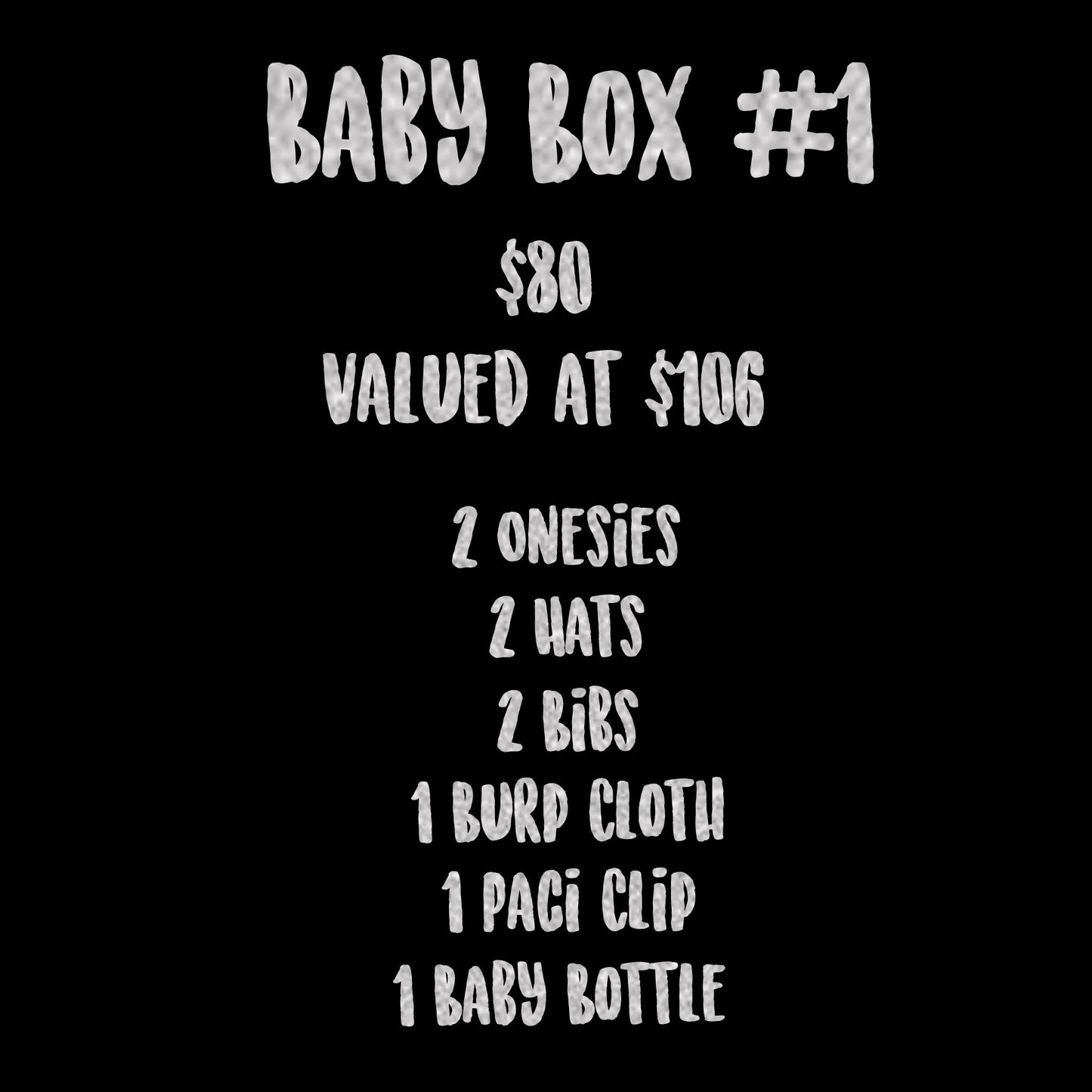 Personalized Baby Box