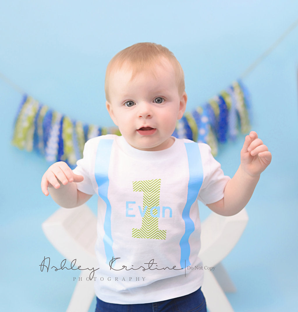 Personalized One Boys Shirt Birthday