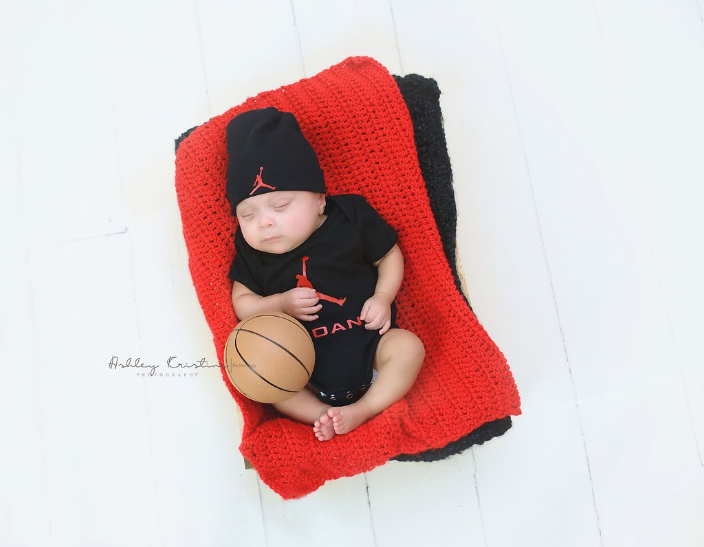 Jordan Inpired onesie and hat Boys Shirt Girls Shirt Designer