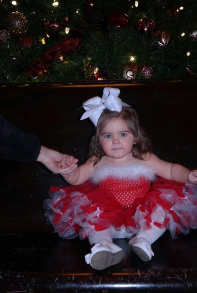 Ms. Claus Christmas Tutu Dress