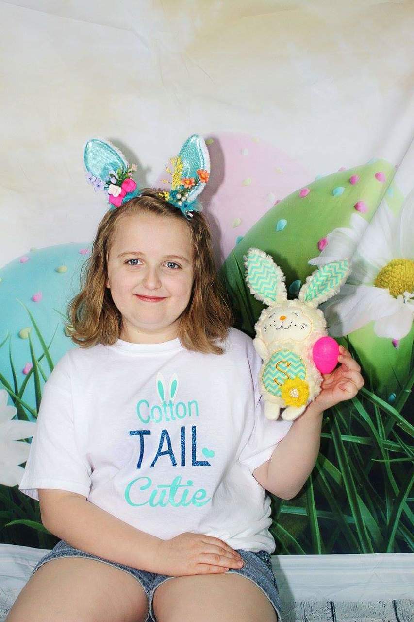 Cotton Tail Cutie Girls Shirt Easter