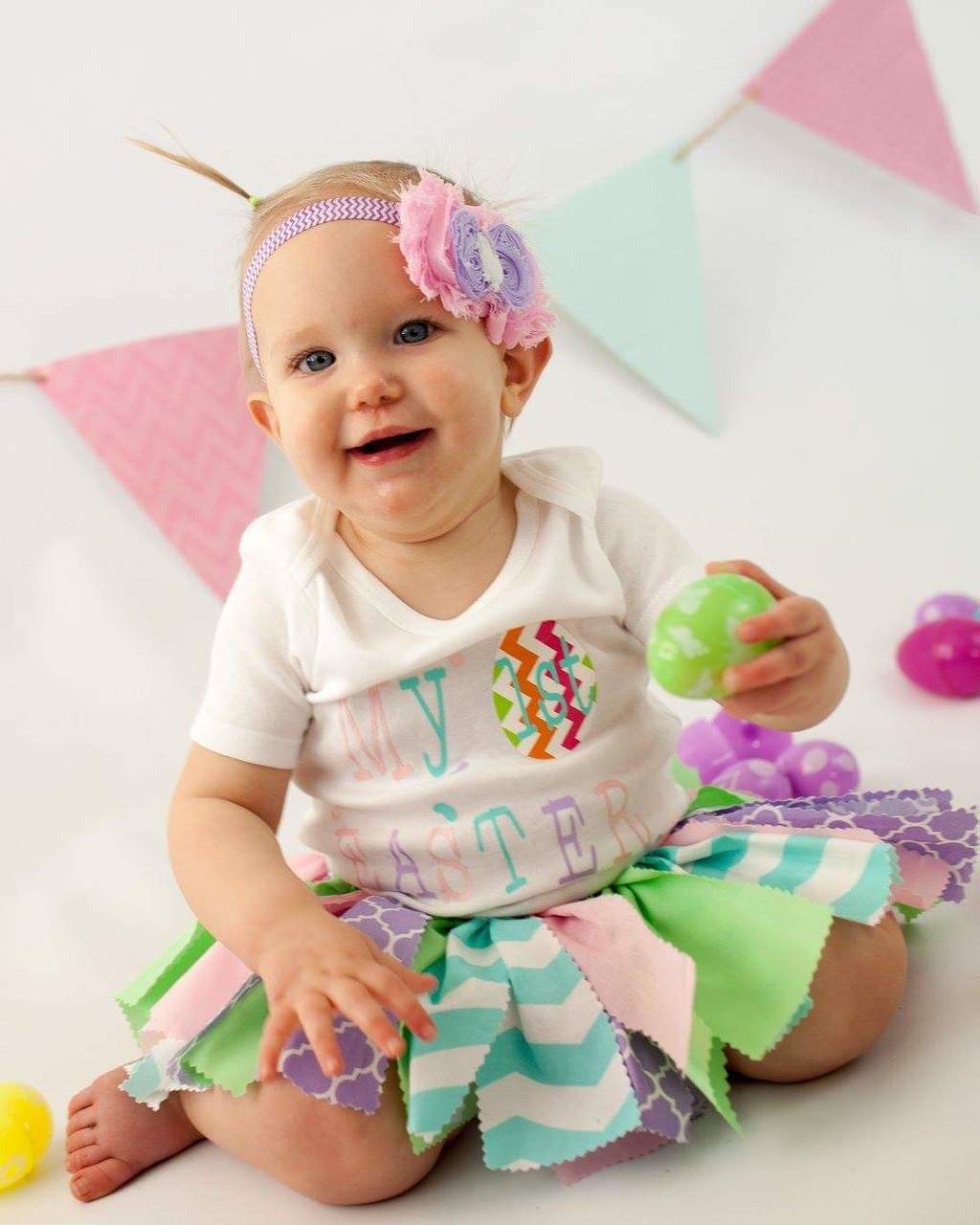 My First Easter Rag Tutu Set