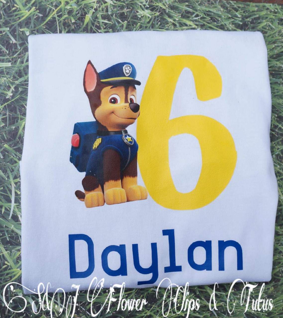 Personalized Birthday Shirt Paw Patrols Boys Shirt Girls Shirt