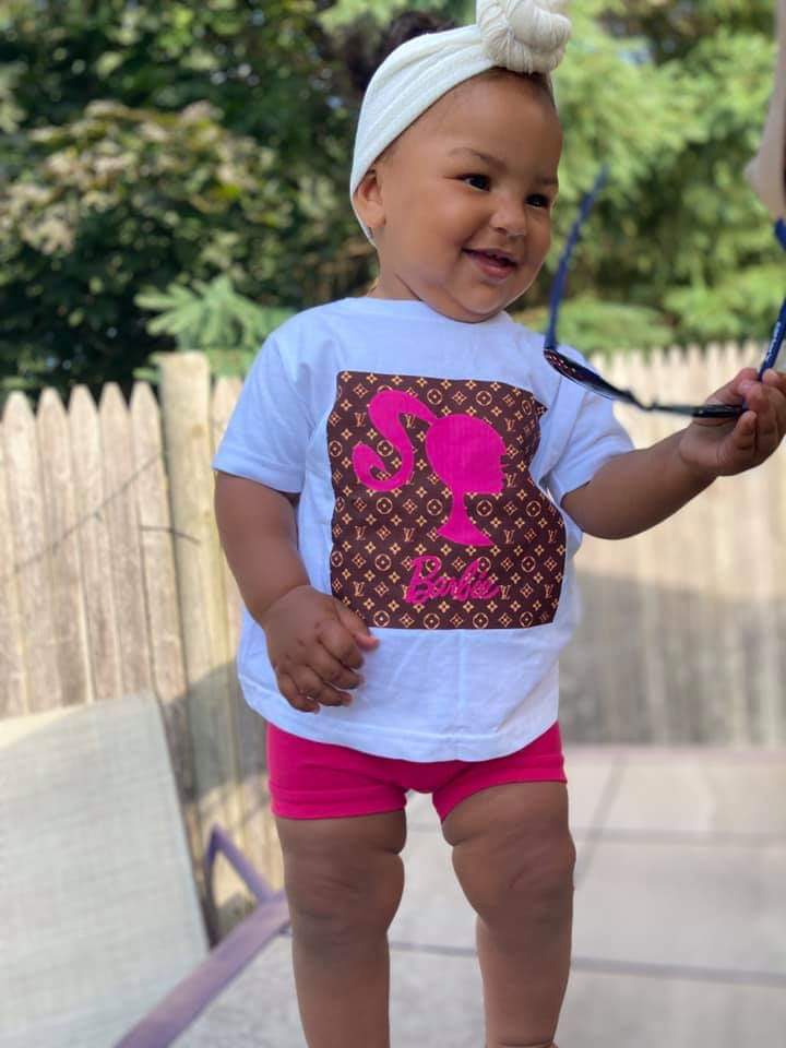 Barbie LV Girls Shirt designer