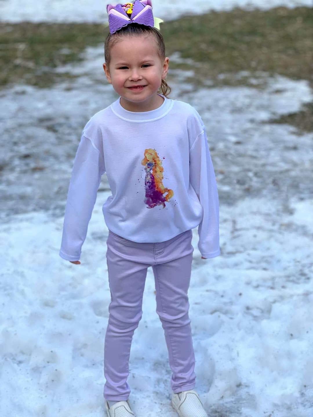 Tangled Disney Princess Girls Shirt