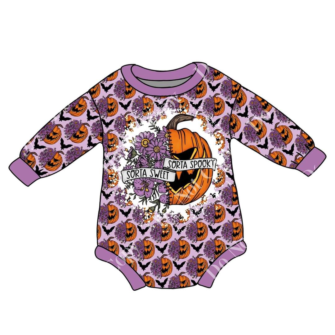 Sorta Sweet Sweater Romper Halloween
