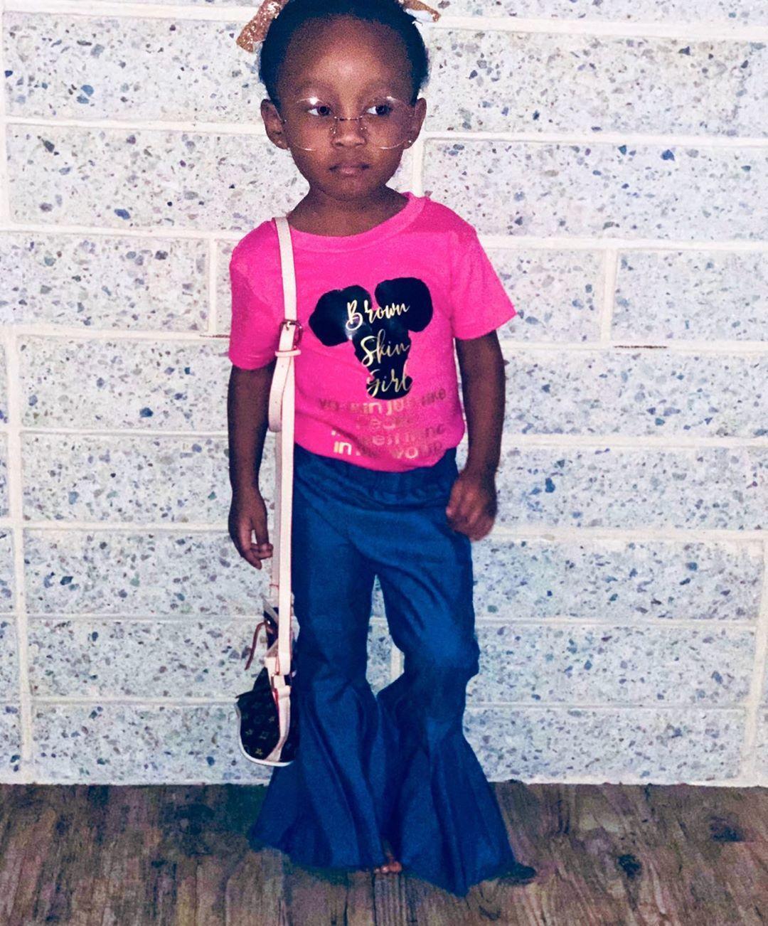Brown Skin Girl Ya Skin Just Like Pearls Girls Shirt