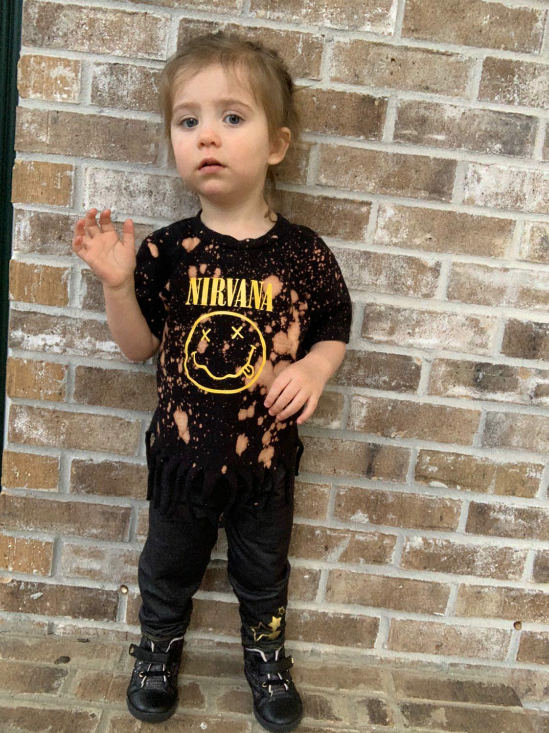 Nirvana Mens Shirt Ladies Shirt Girls Shirt Boys Shirt Rock n Roll