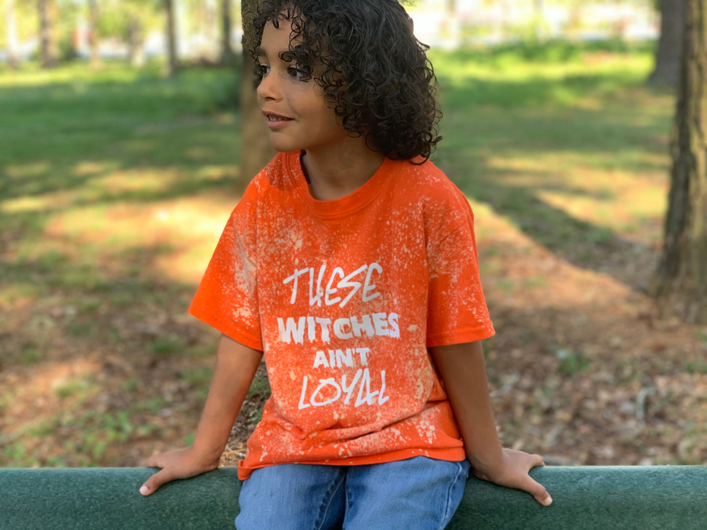 These witches ain't loyal Boys Shirt Girls Shirt Halloween