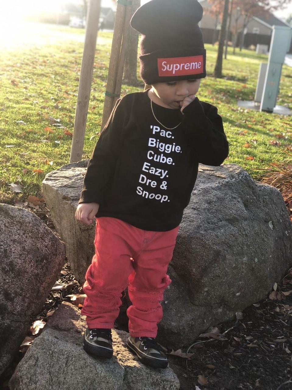 Pac, Biggie, Cube, Eazy, Dre, & Snoop Urban Boys Shirt Girls Shirt