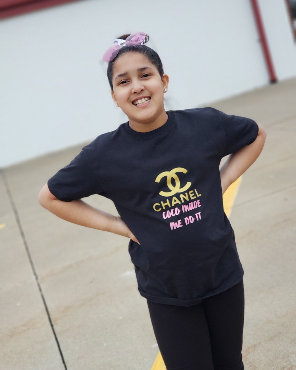 CC Coco made me do it Girls Shirt Designer