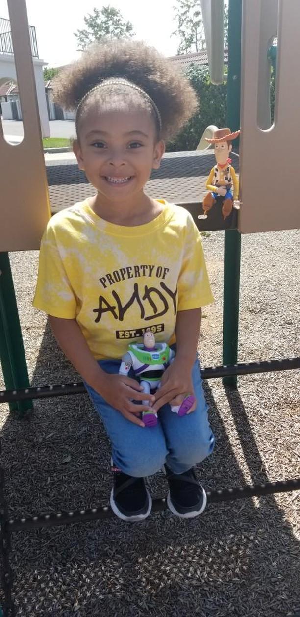 Property of Andy Toy Story Girls Shirt Boys Shirt
