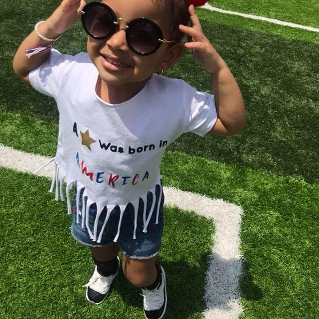 A Star is Born in America Girls Shirt