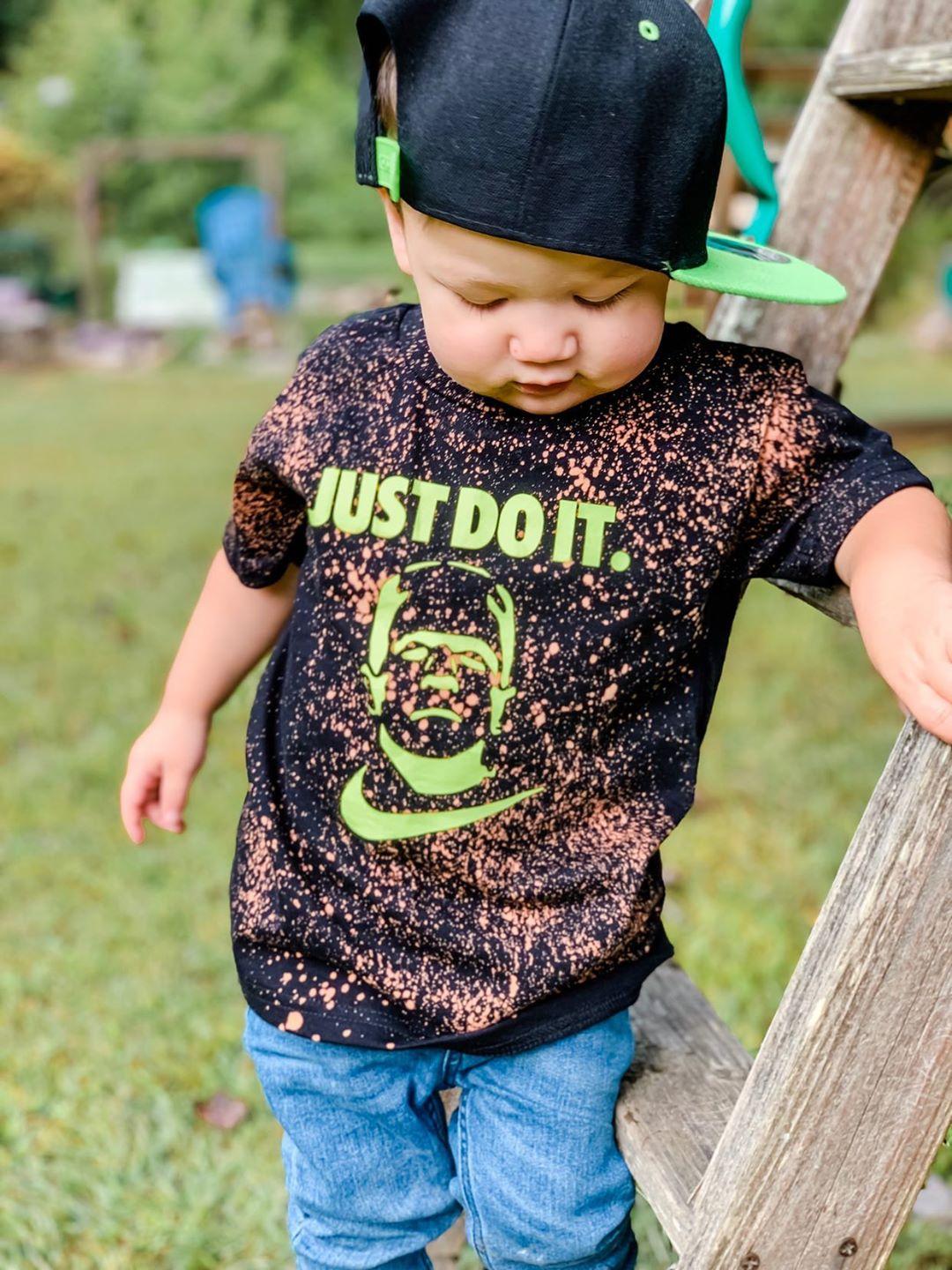 Just do it Frankenstein Halloween acid Boys Shirt Girls Shirt Designer