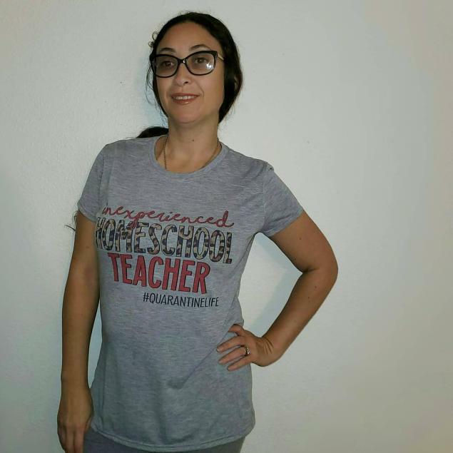 Inexperienced Homeschool Teacher Ladies Shirt