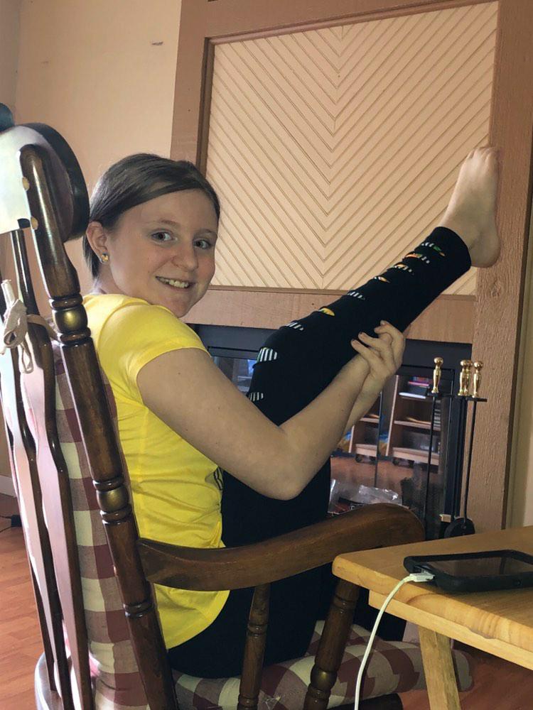 Sunflower Shredded Leggings