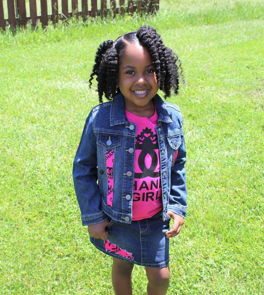 CC Designer Denim Outfit Sets Girls