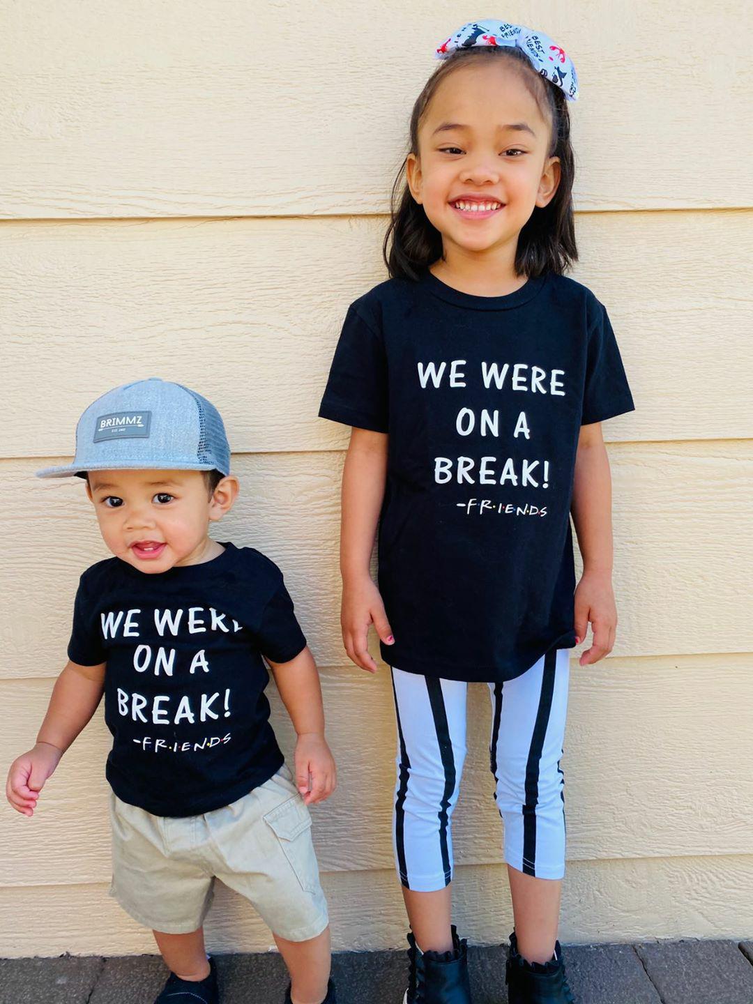 We were on a break Friends Girls Shirt Boys Shirt