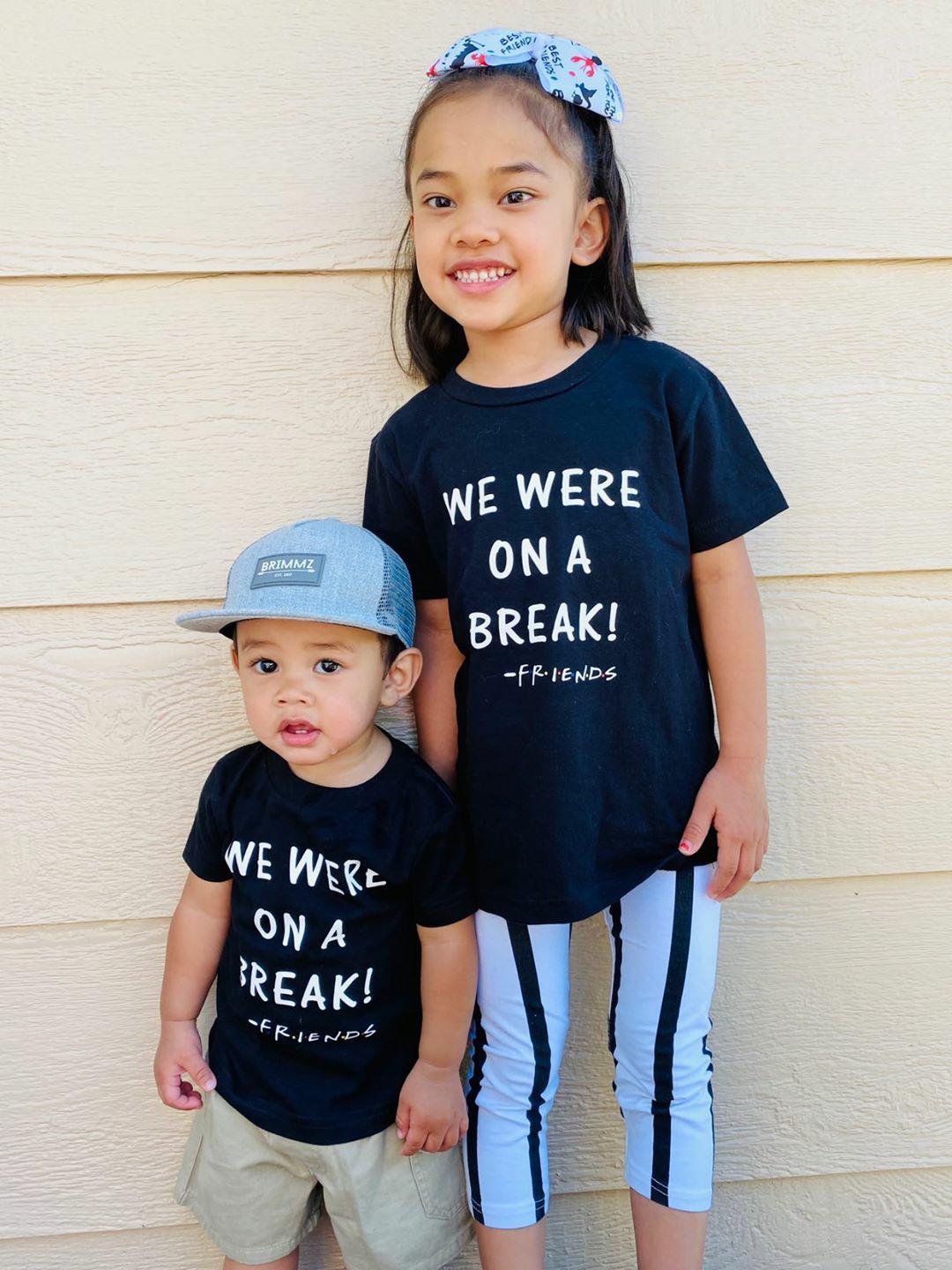 We were on a break Friends Girls Shirt Boys Shirt