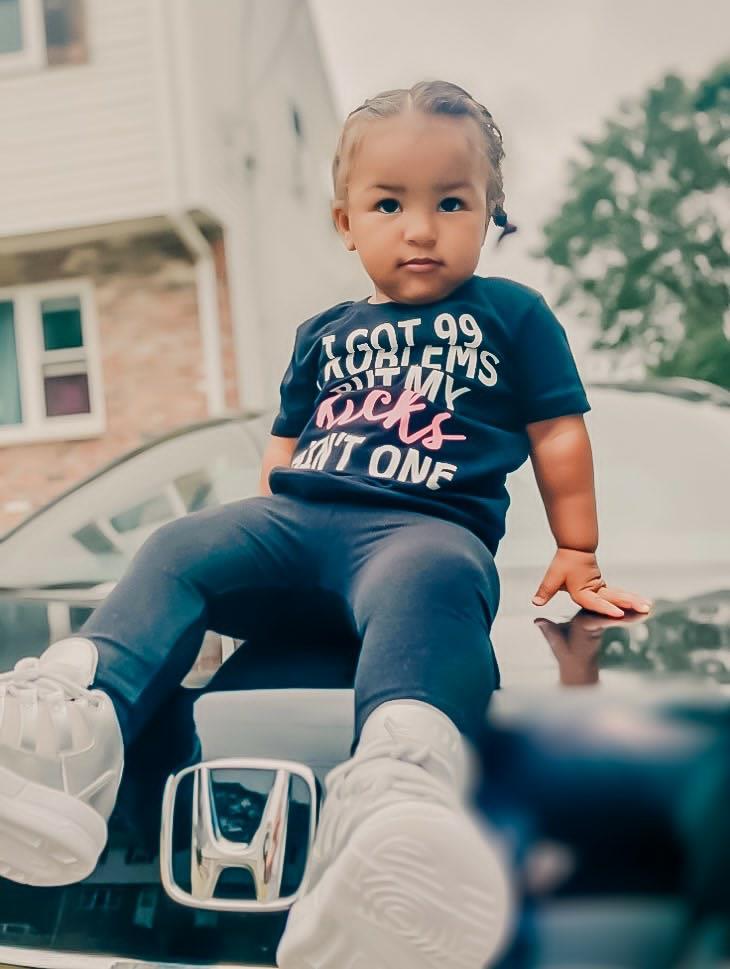 I got 99 Problems but my kicks ain't one Girls Shirt