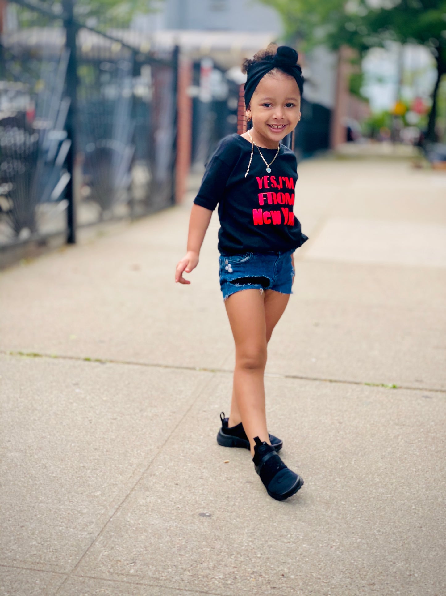 Yes I'm from New York Girls Shirt