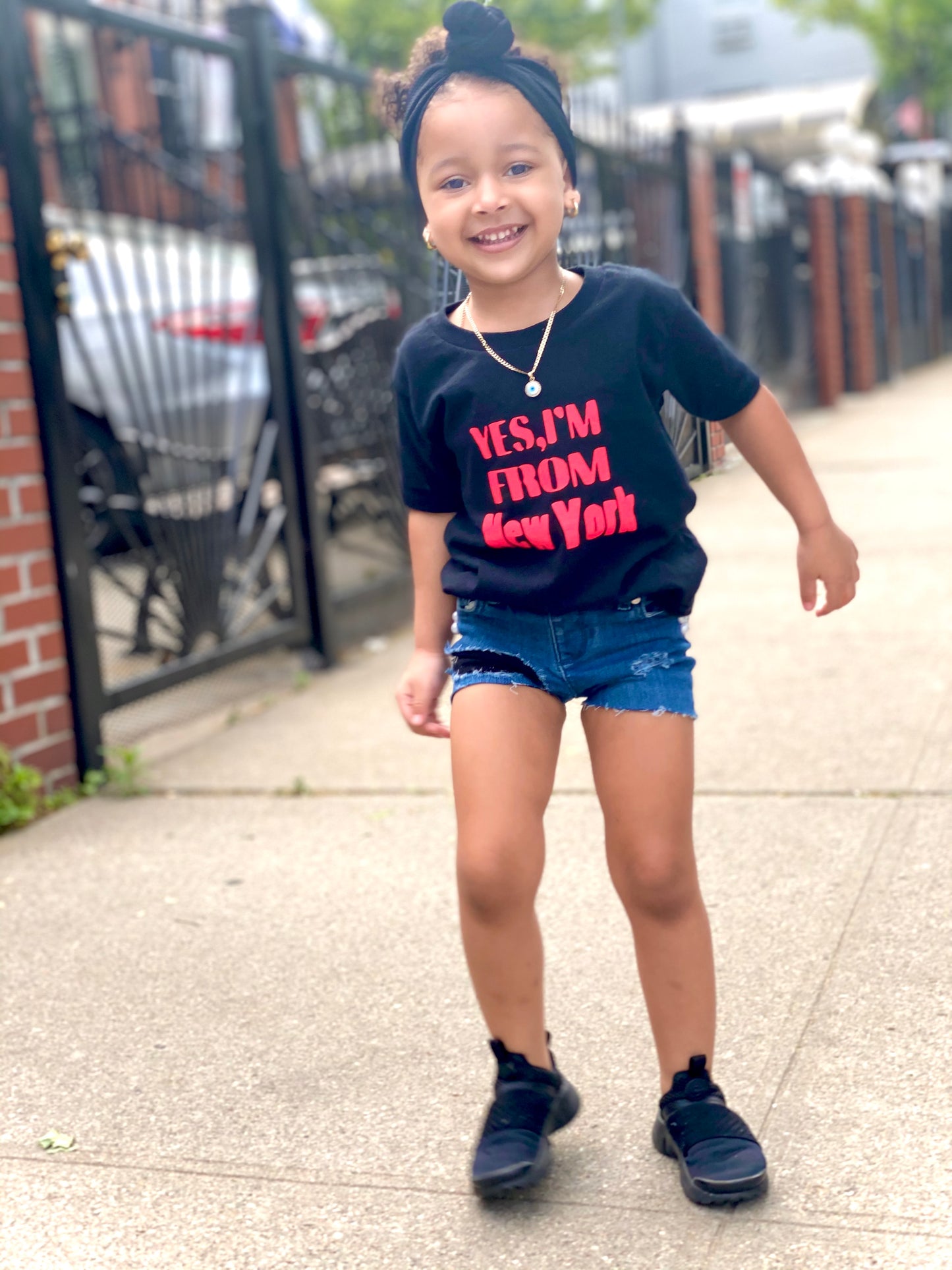 Yes I'm from New York Girls Shirt