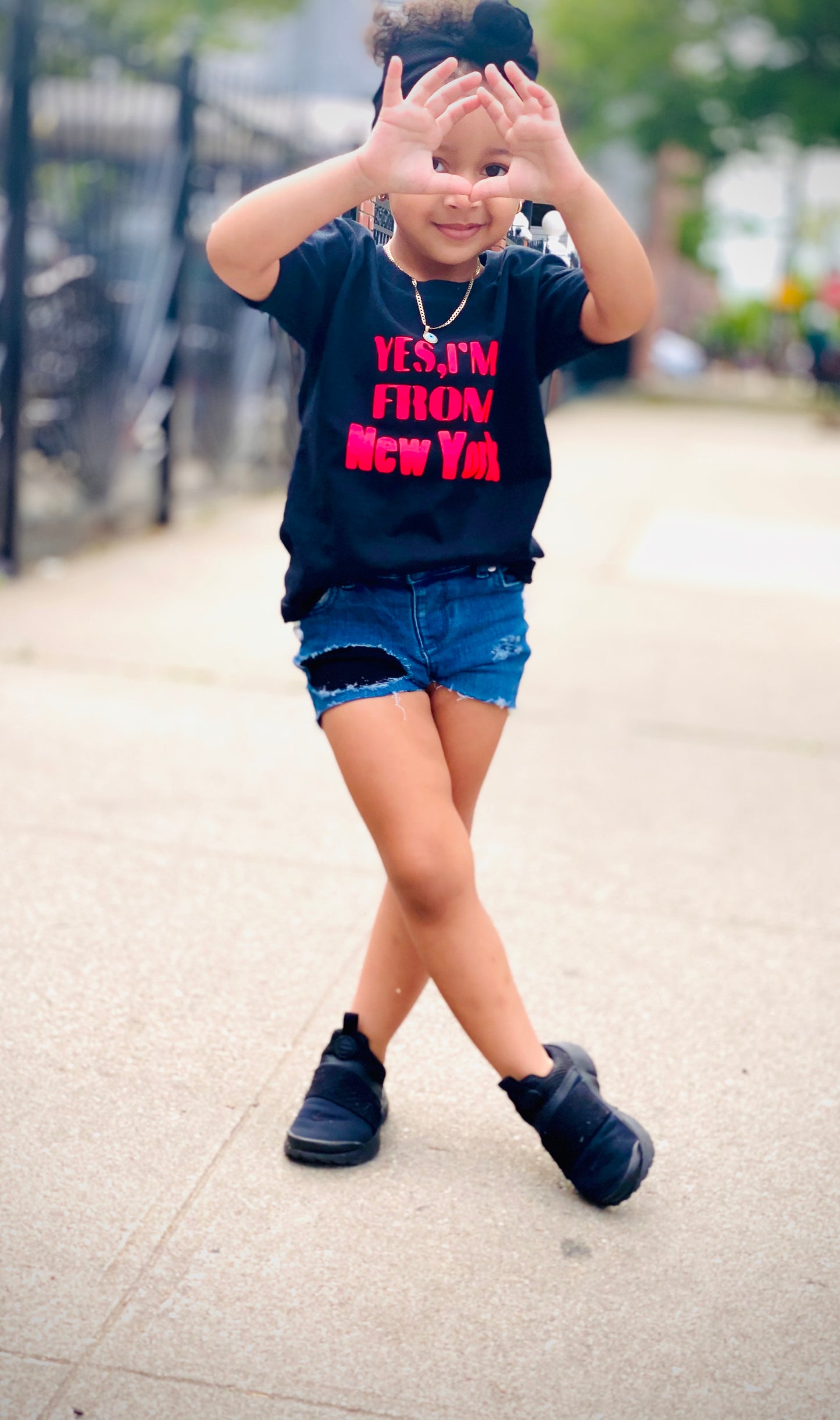 Yes I'm from New York Girls Shirt