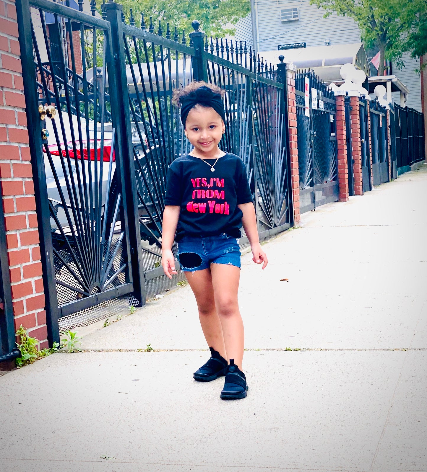 Yes I'm from New York Girls Shirt