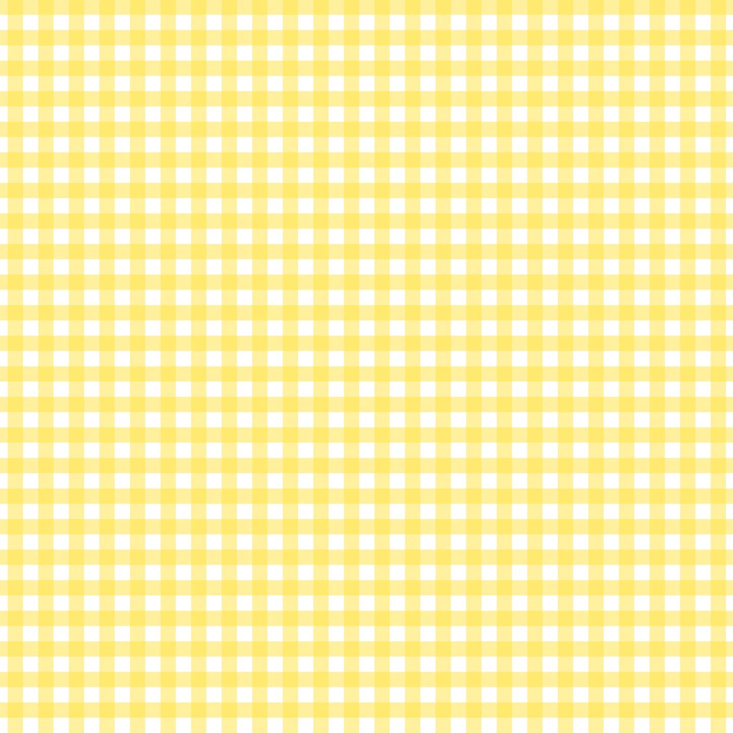 Pastel Yellow Plaid Handmade
