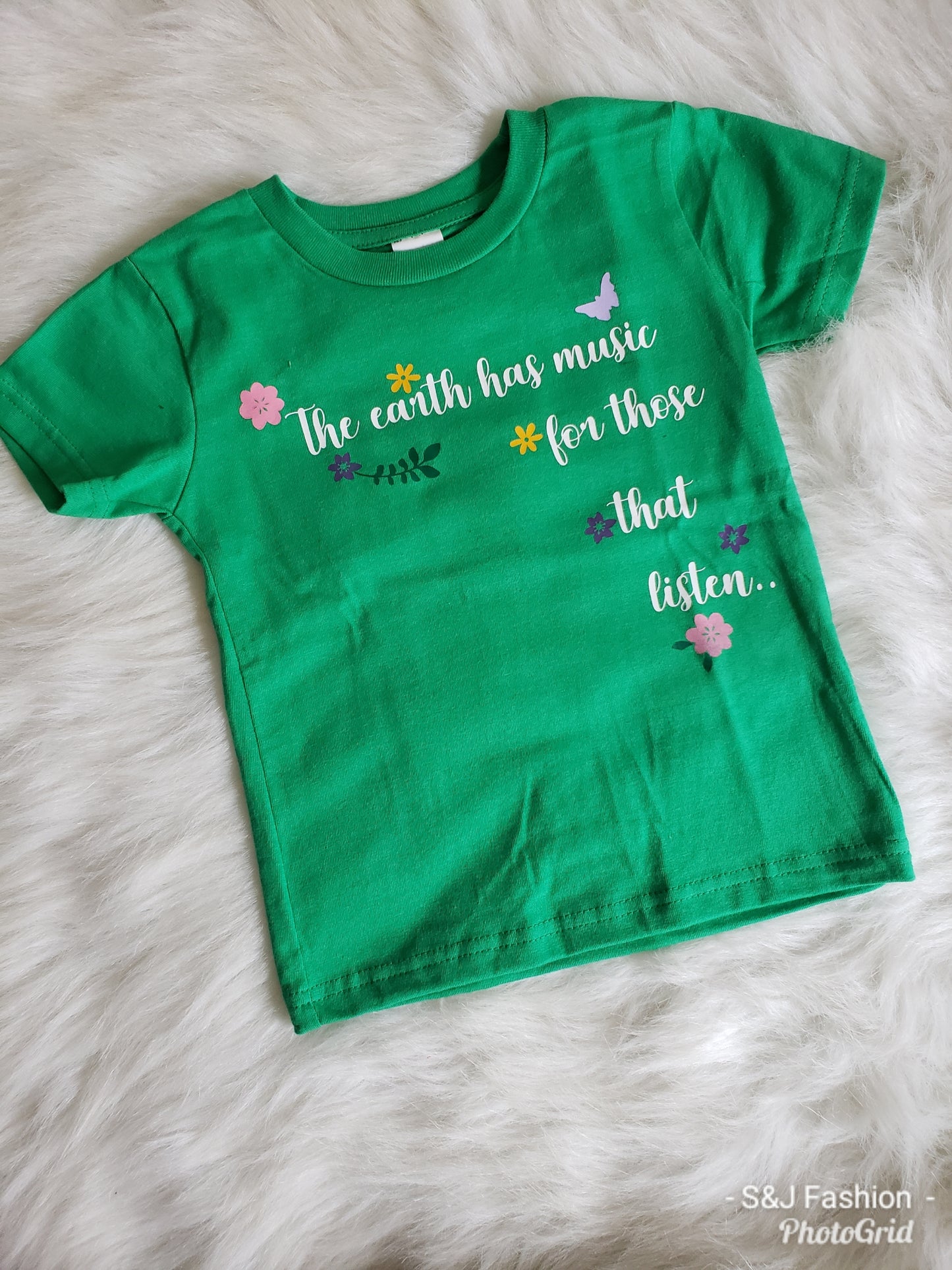 Earth Day Girls Shirt