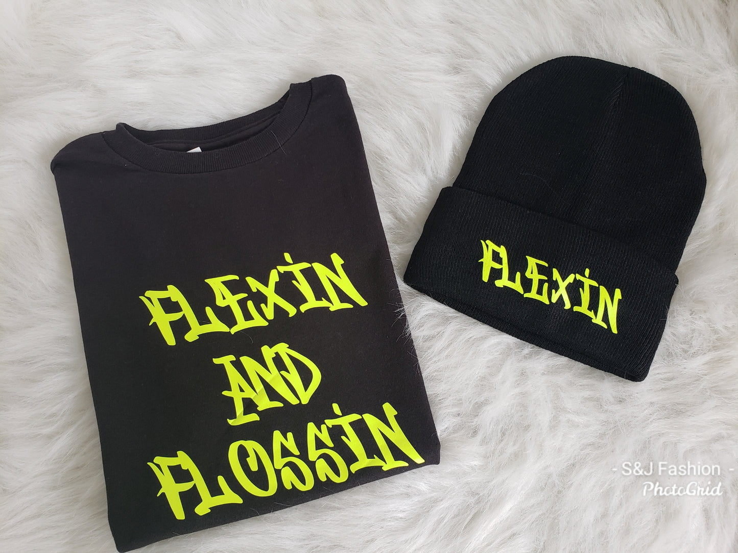 Flexin and Flossin Urban Boys Shirt Girls Shirt