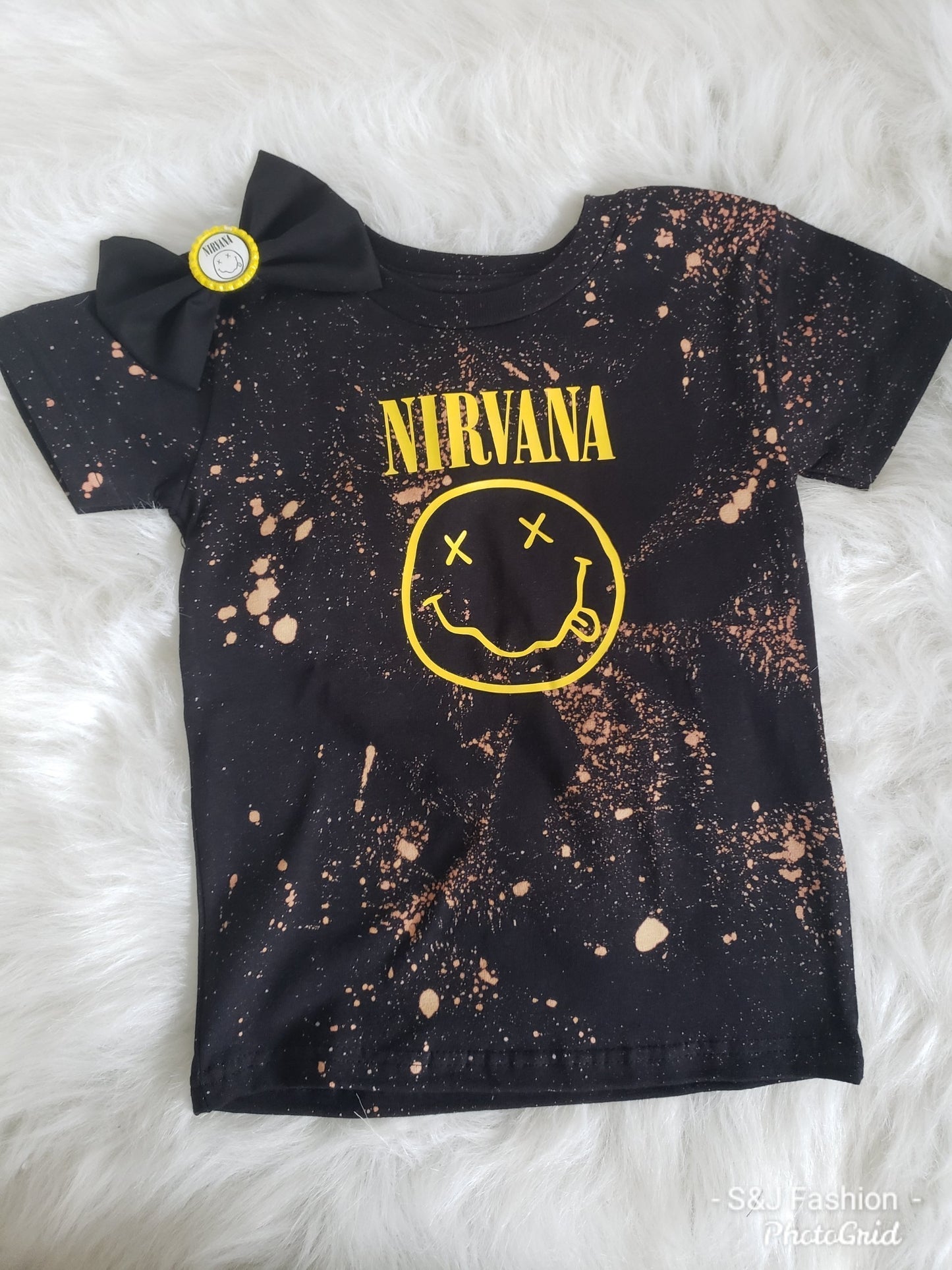 Nirvana Mens Shirt Ladies Shirt Girls Shirt Boys Shirt Rock n Roll
