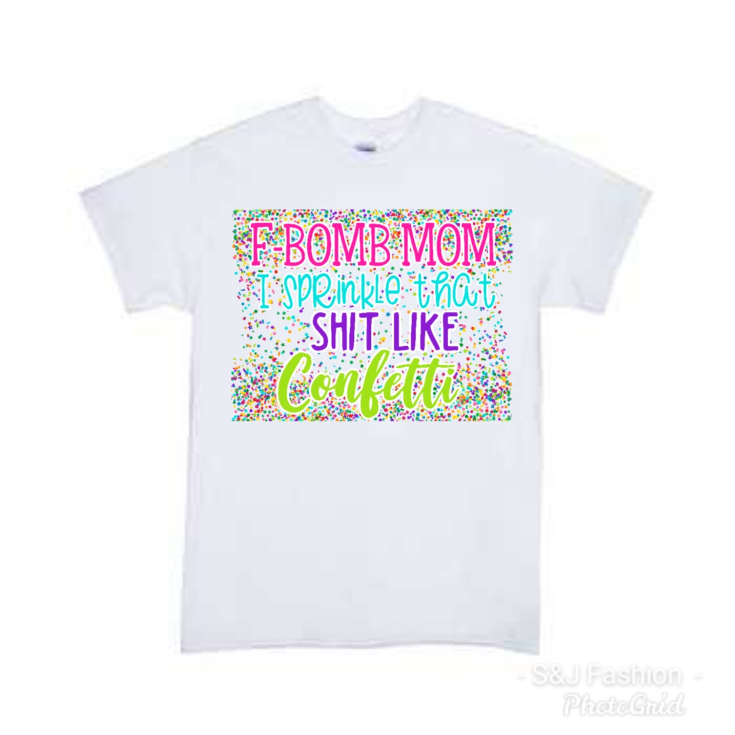 F Bomb Mom Ladies Shirt