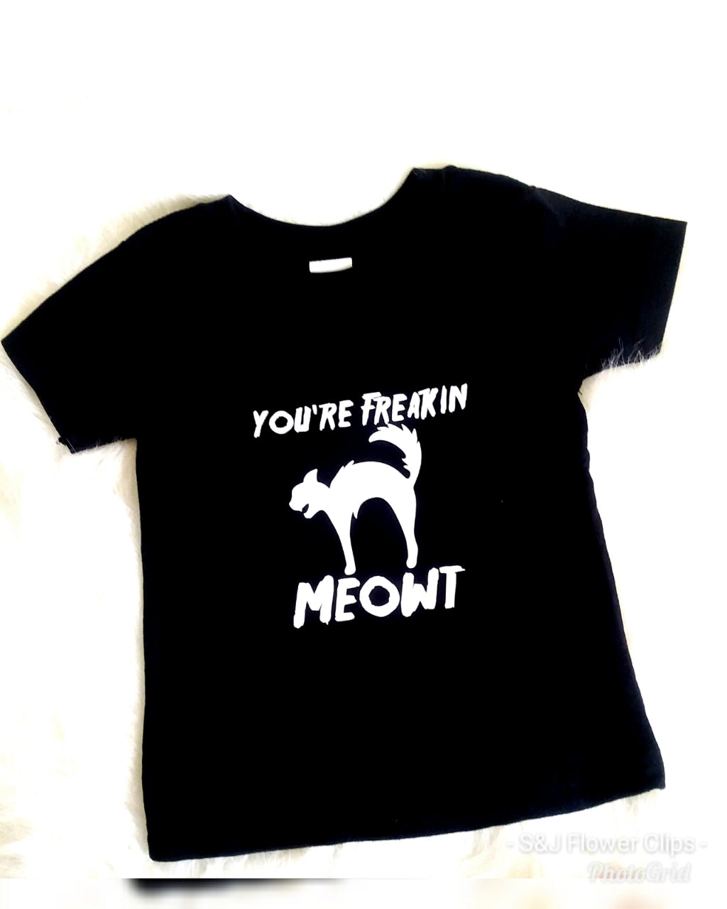 Your Freaking Meowt Halloween Girls Shirt Boys 3