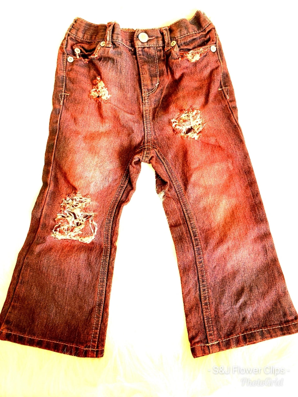 Autumn Girls Distressed Jeans