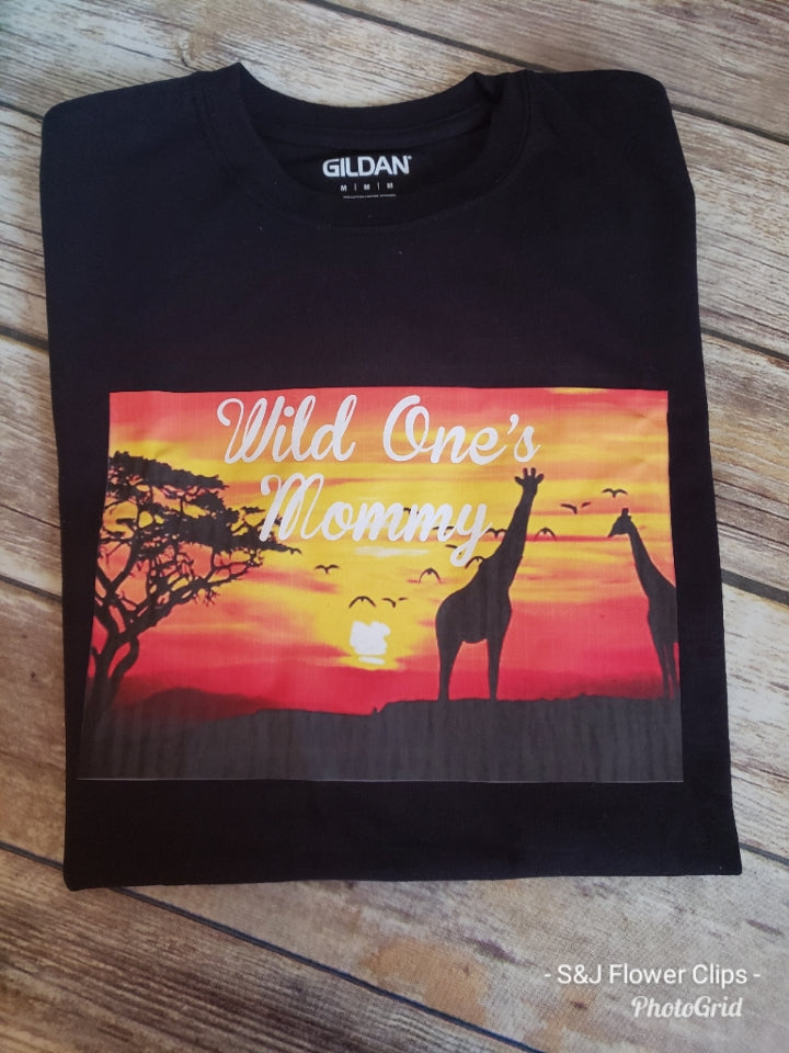 Wild One's Family Birthday Shirts Ladies Shirt Mens Shirt