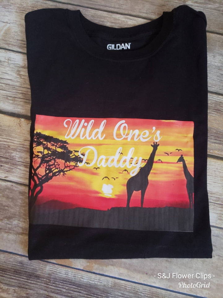 Wild One's Family Birthday Shirts Ladies Shirt Mens Shirt