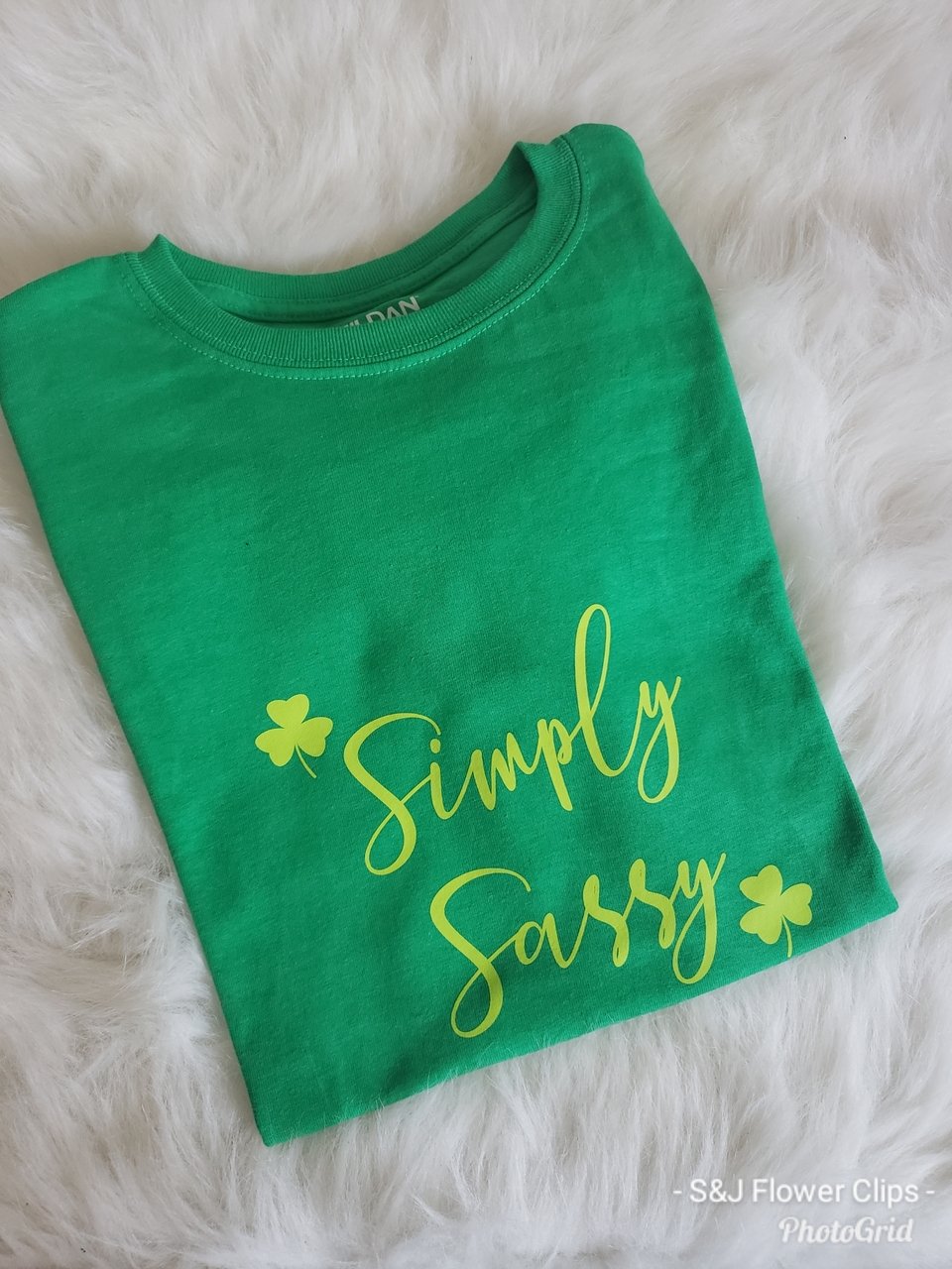 Simply Sassy Girls Shirt St. Patrick's