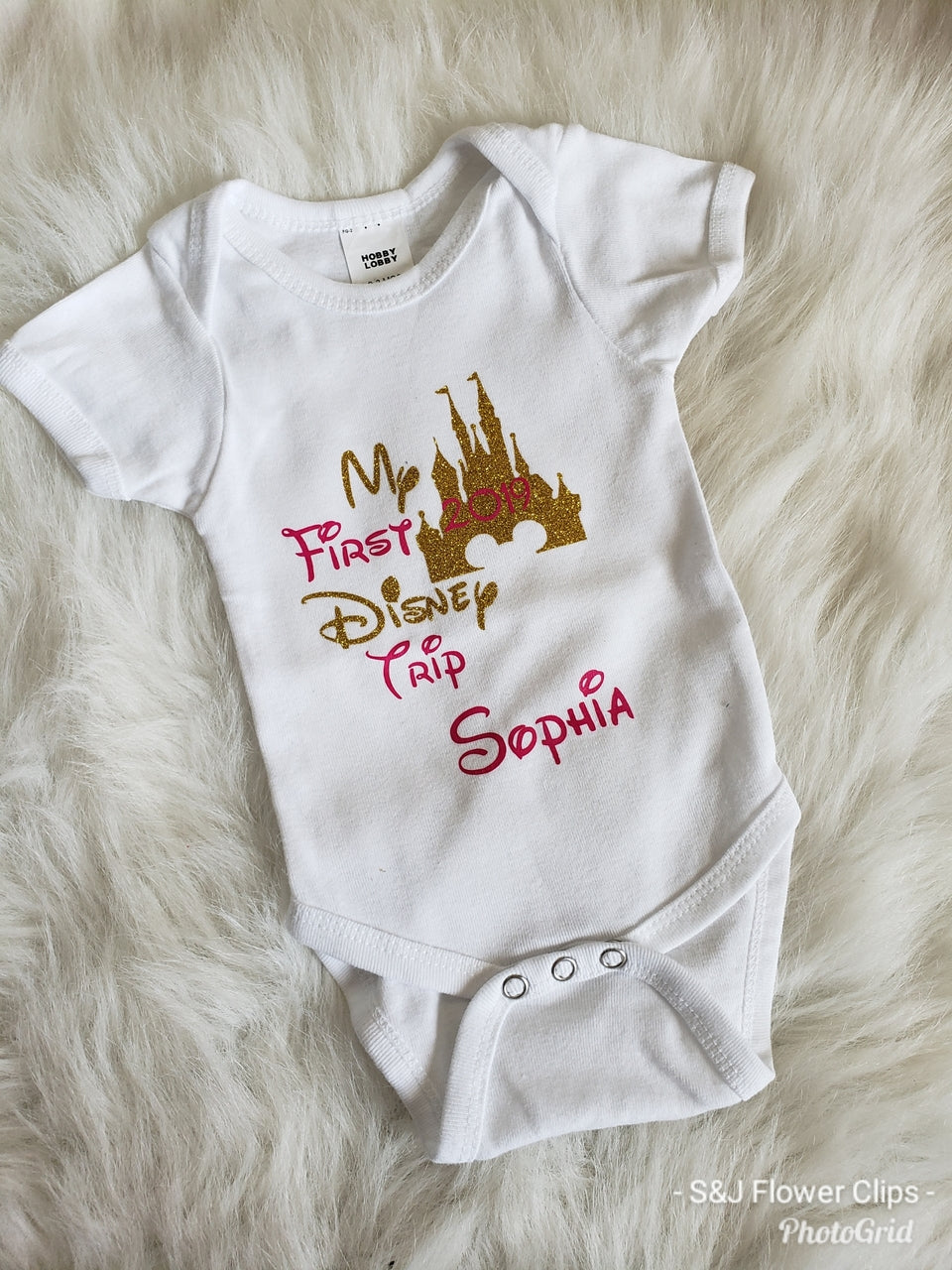 My First Disney Trip Girls Shirt