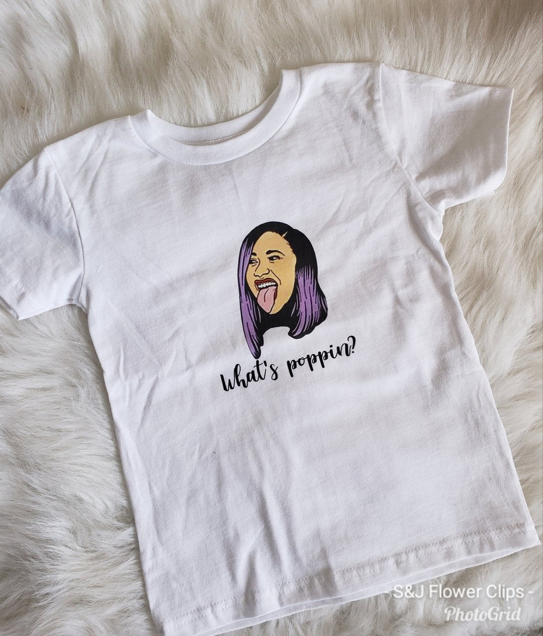 Cardi B What's Poppin Girls Shirt