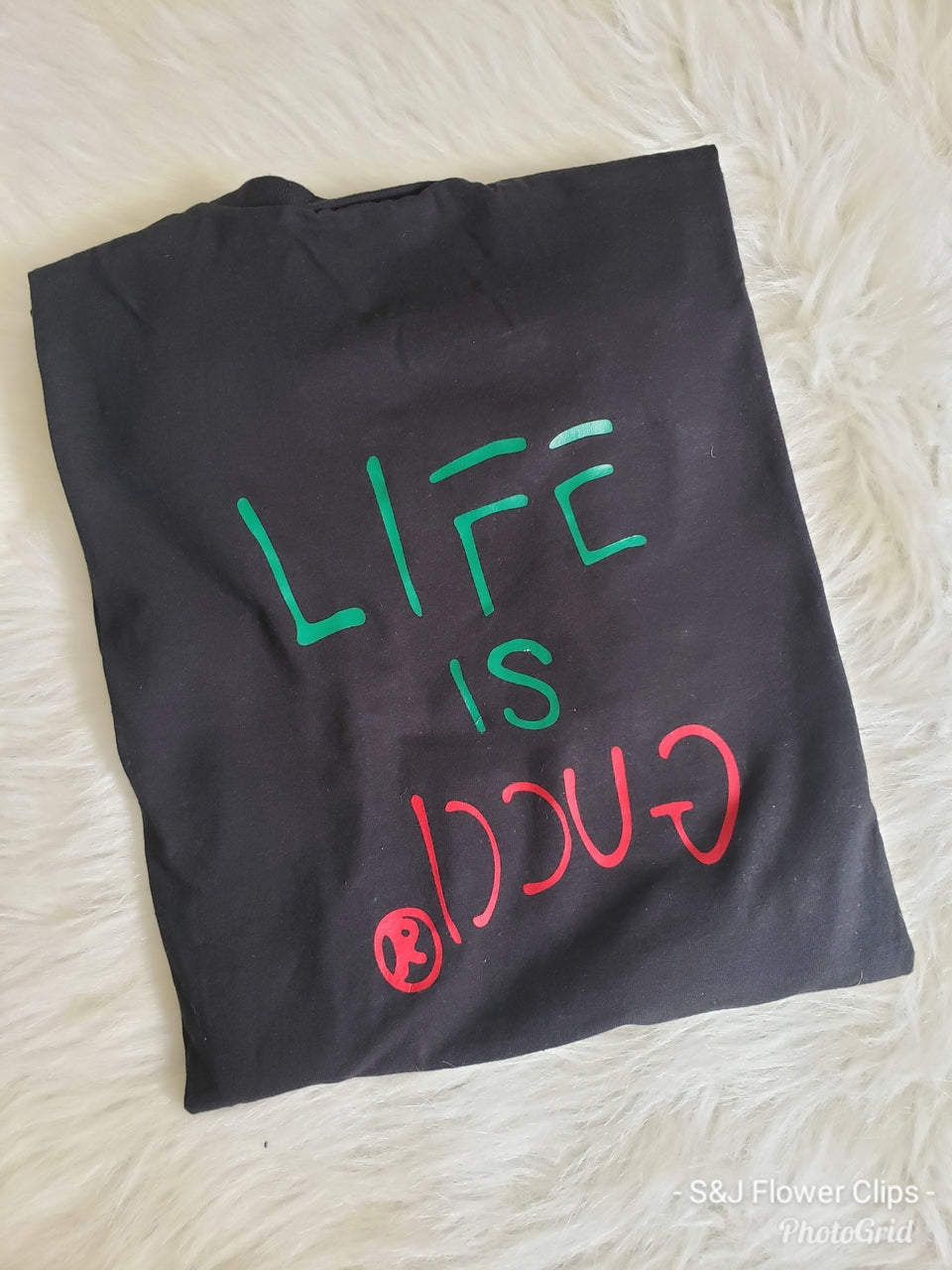 Life is Gucci Designer Mens Shirt Ladies Shirt Boys Shirt Girls Shirt