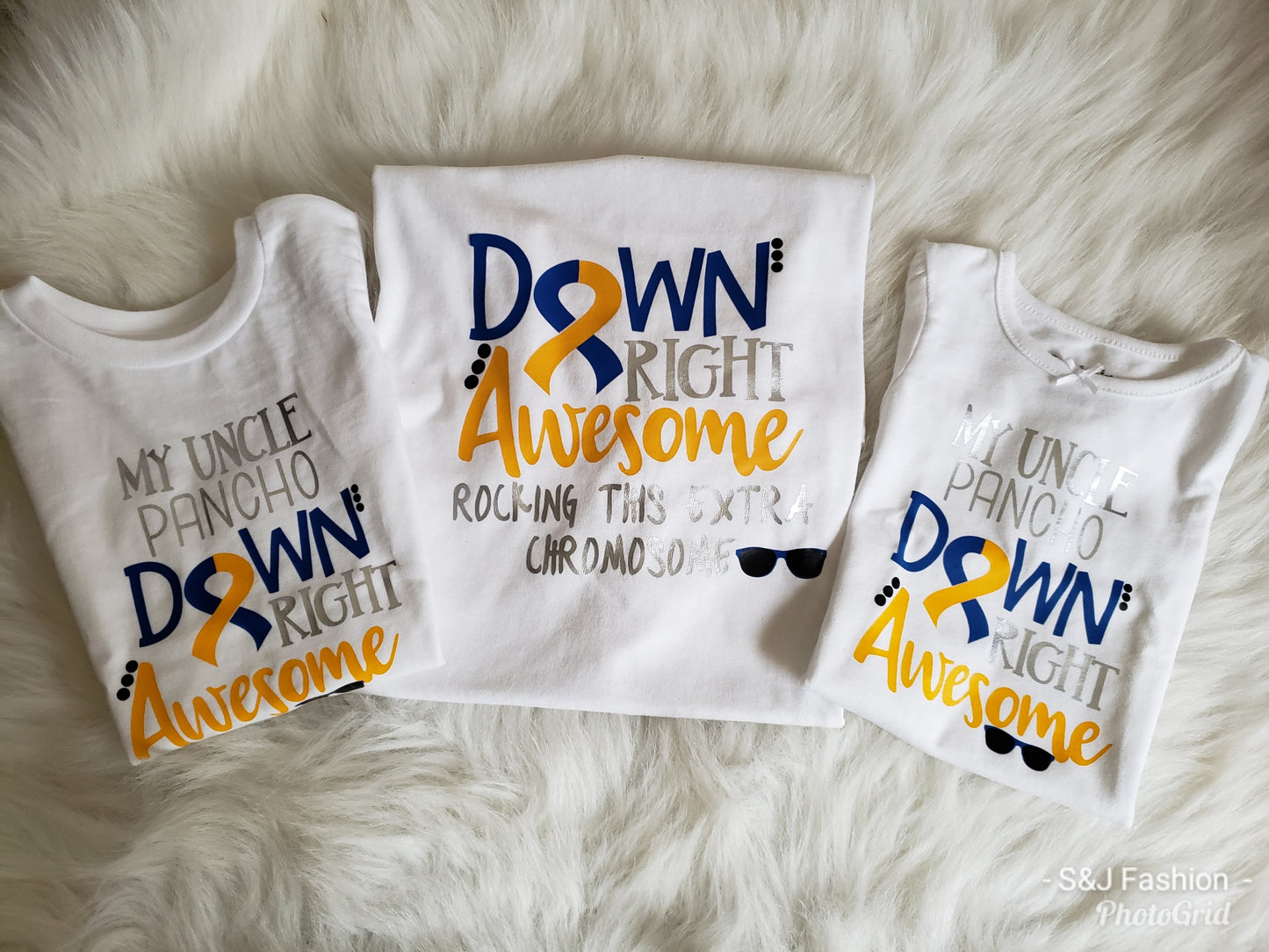 Down Syndrome Awareness Girls Shirt Boys Shirt Ladies Shirt Mens Shirt