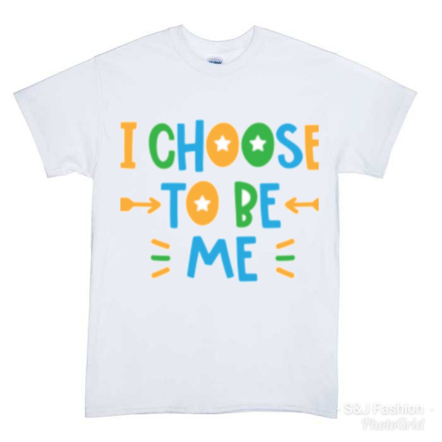 I Choose to be me Boys Shirt Girls Shirt