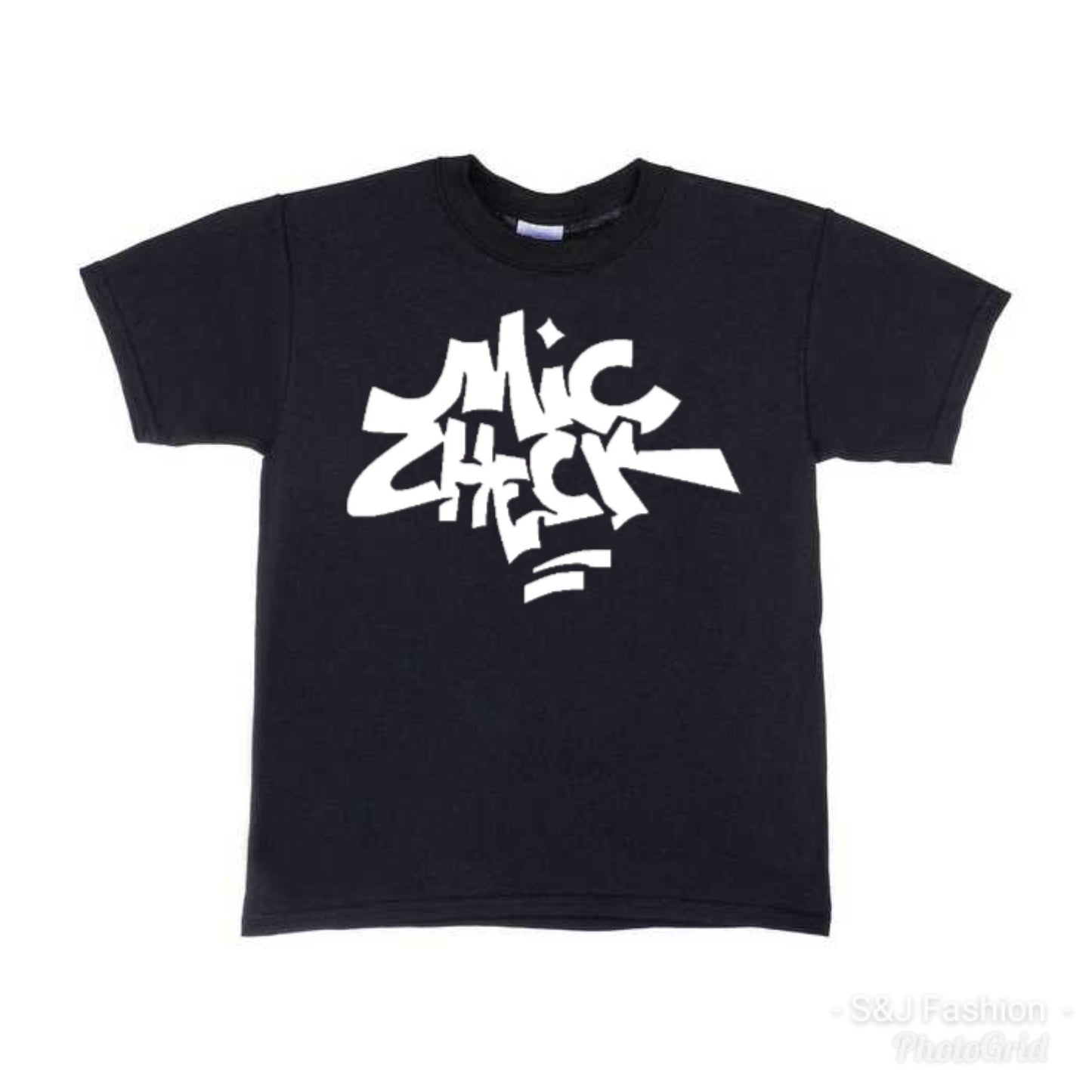 Mic Check Boys Shirt Girls Shirt