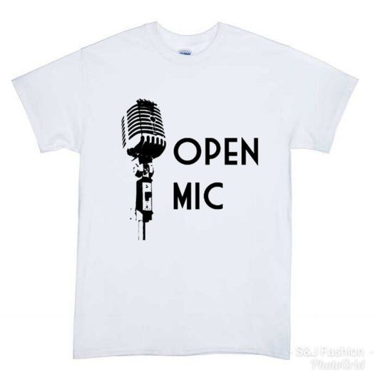 Open Mic Boys Shirt Girls Shirt