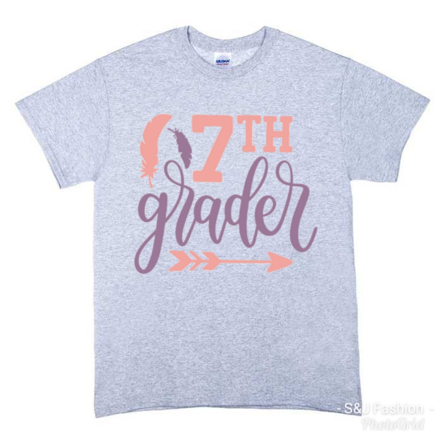 7th grader ANY GRADE Girls Shirt